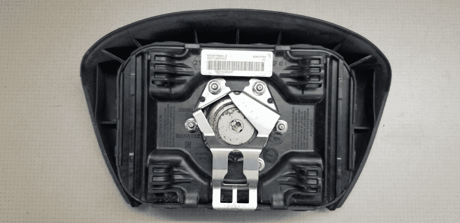 RENAULT TRAFIC STEERING WHEEL AIRBAG 8200676895 - Image 3