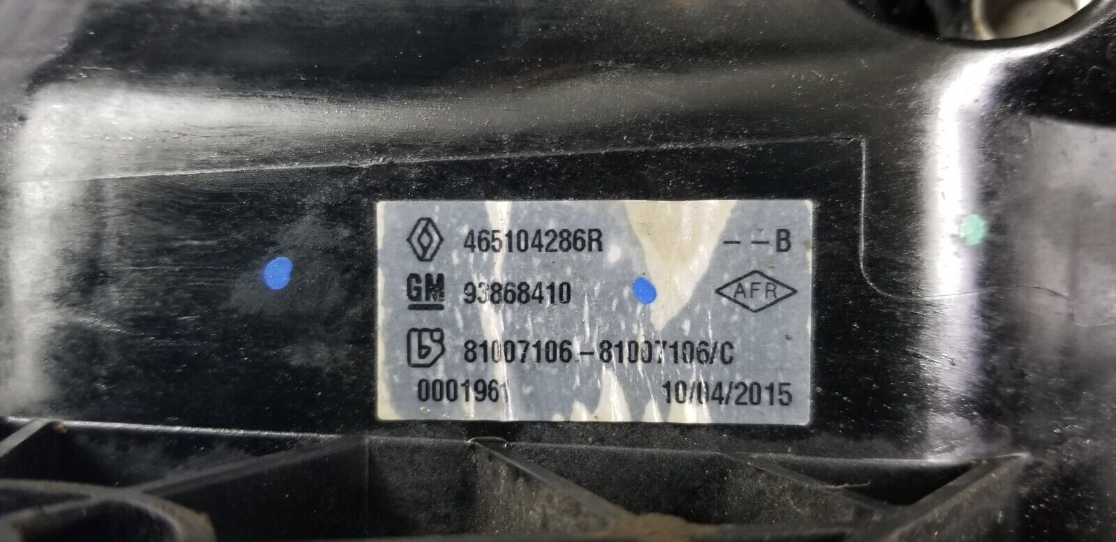 Renault Trafic Vivaro Nv300 14-19 Pedal Box 465104286R |O - Image 3