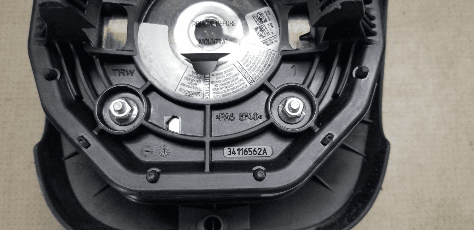 Renault Master 2016 - Drivers Steering Wheel Airbag - Image 6