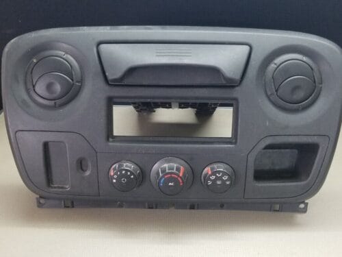 Renault Master Mk3 heater control unit 275100013R-B2 front view
