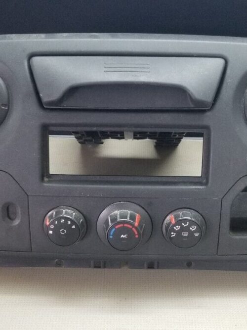 Renault Master Mk3 heater control unit 275100013R-B2 front view
