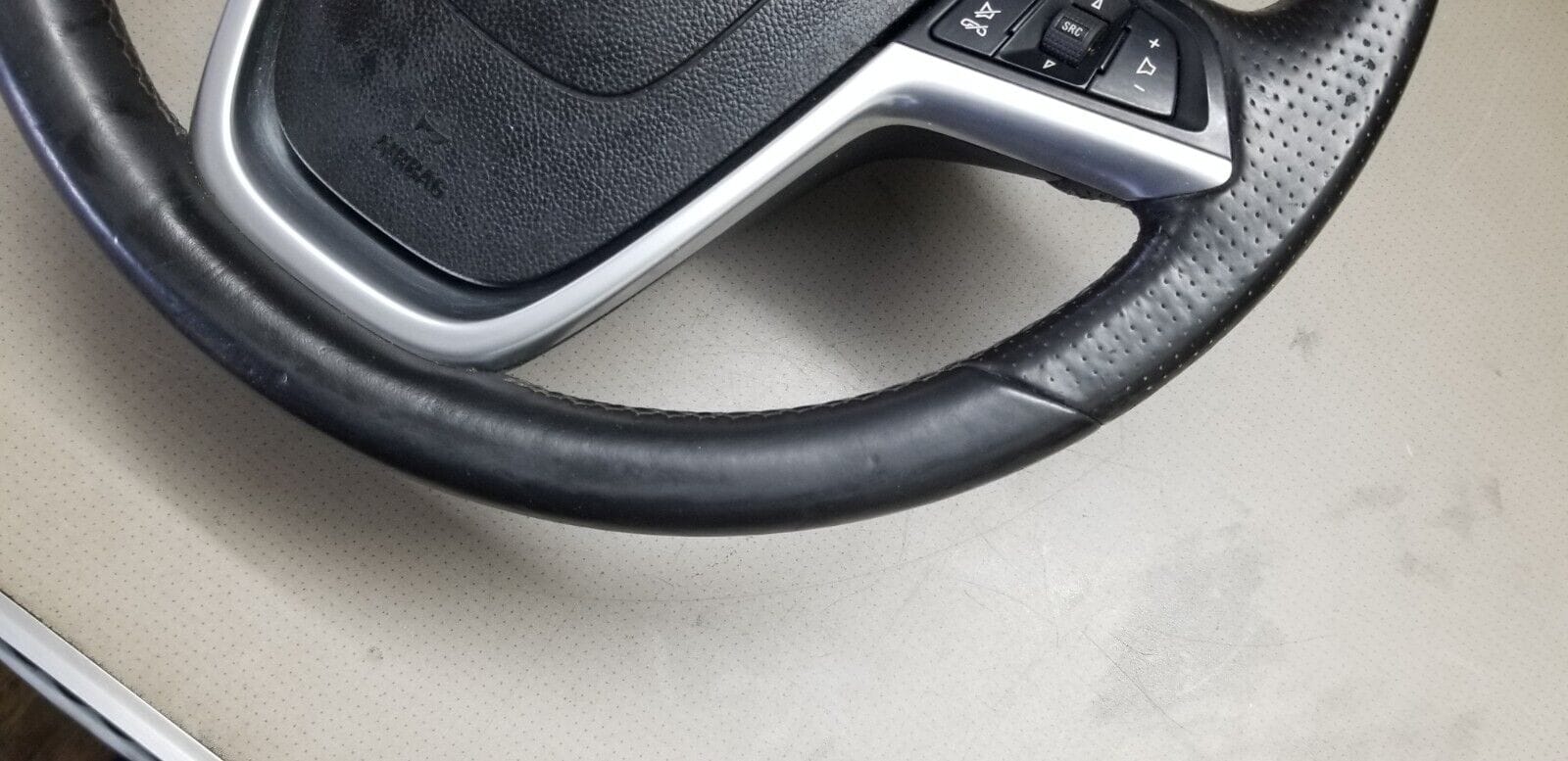 Vauxhall Insignia Multifuction Steering Wheel With Airbag Leather - Image 5