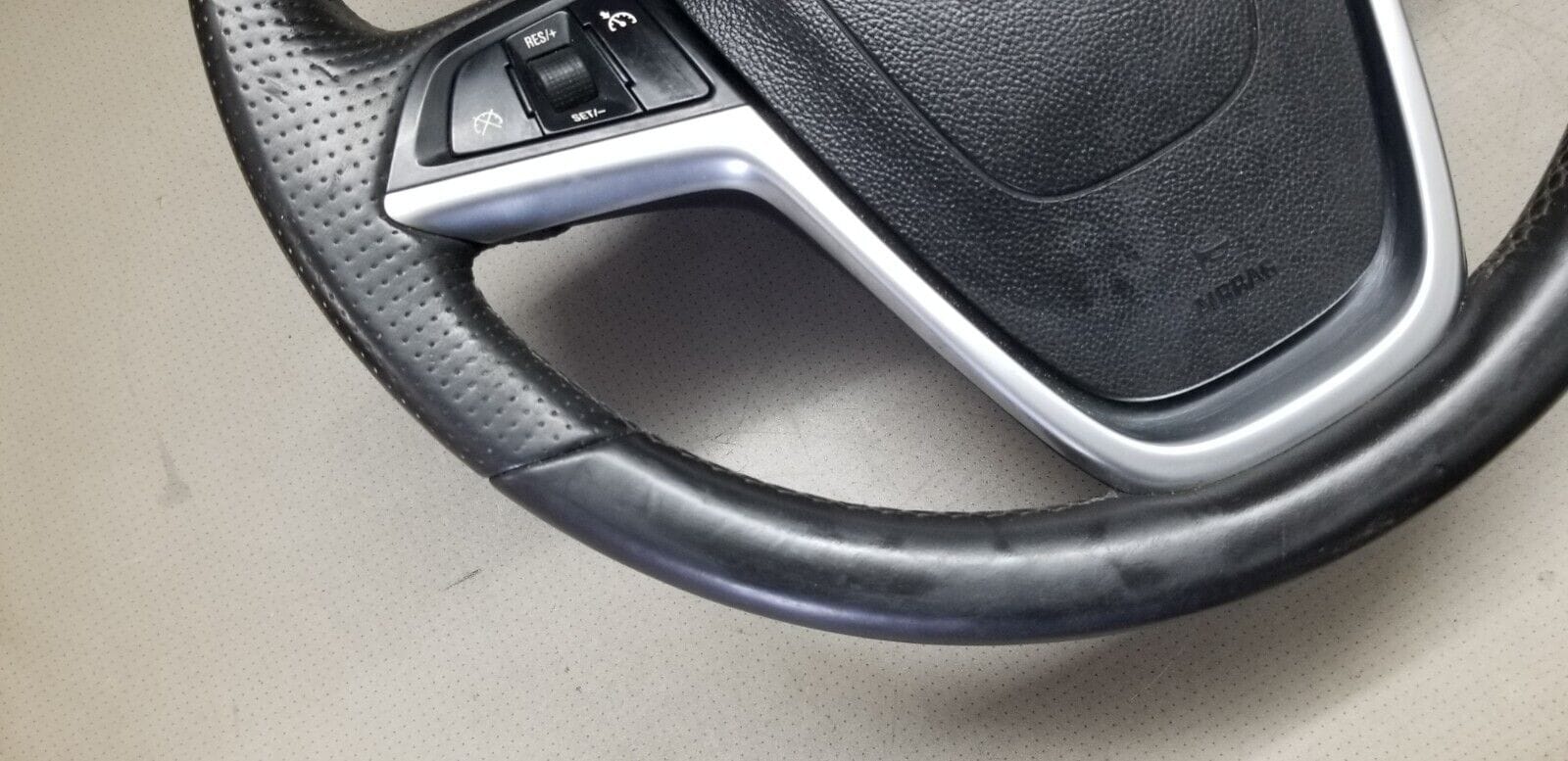 Vauxhall Insignia Multifuction Steering Wheel With Airbag Leather - Image 6