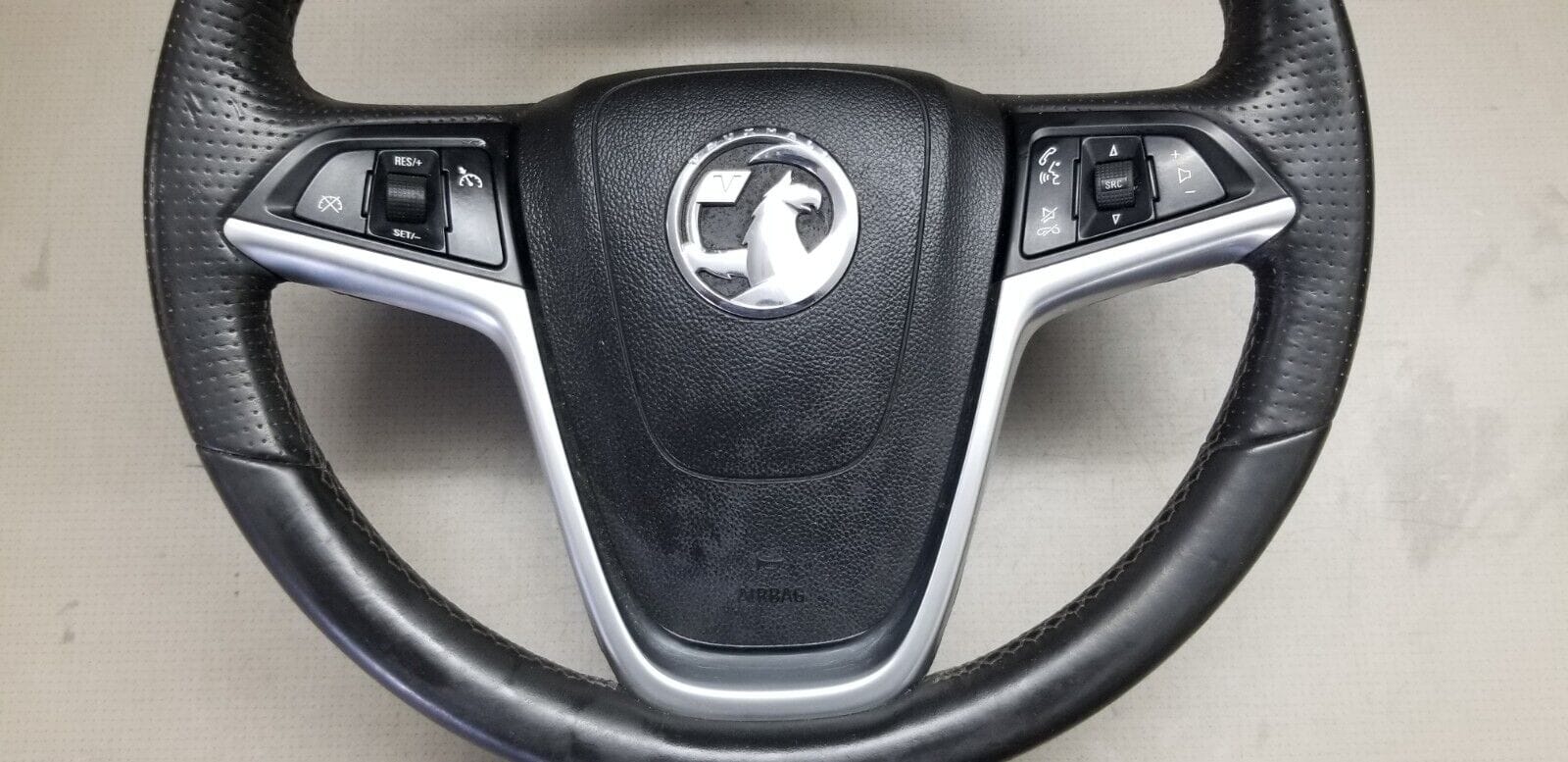 Vauxhall Insignia Multifuction Steering Wheel With Airbag Leather - Image 7