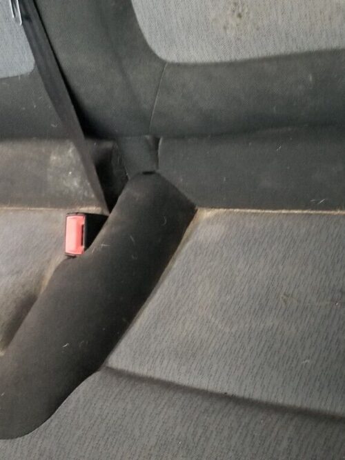 Passenger-side seat for 2015 Vivaro Mk2 in black and grey fabric