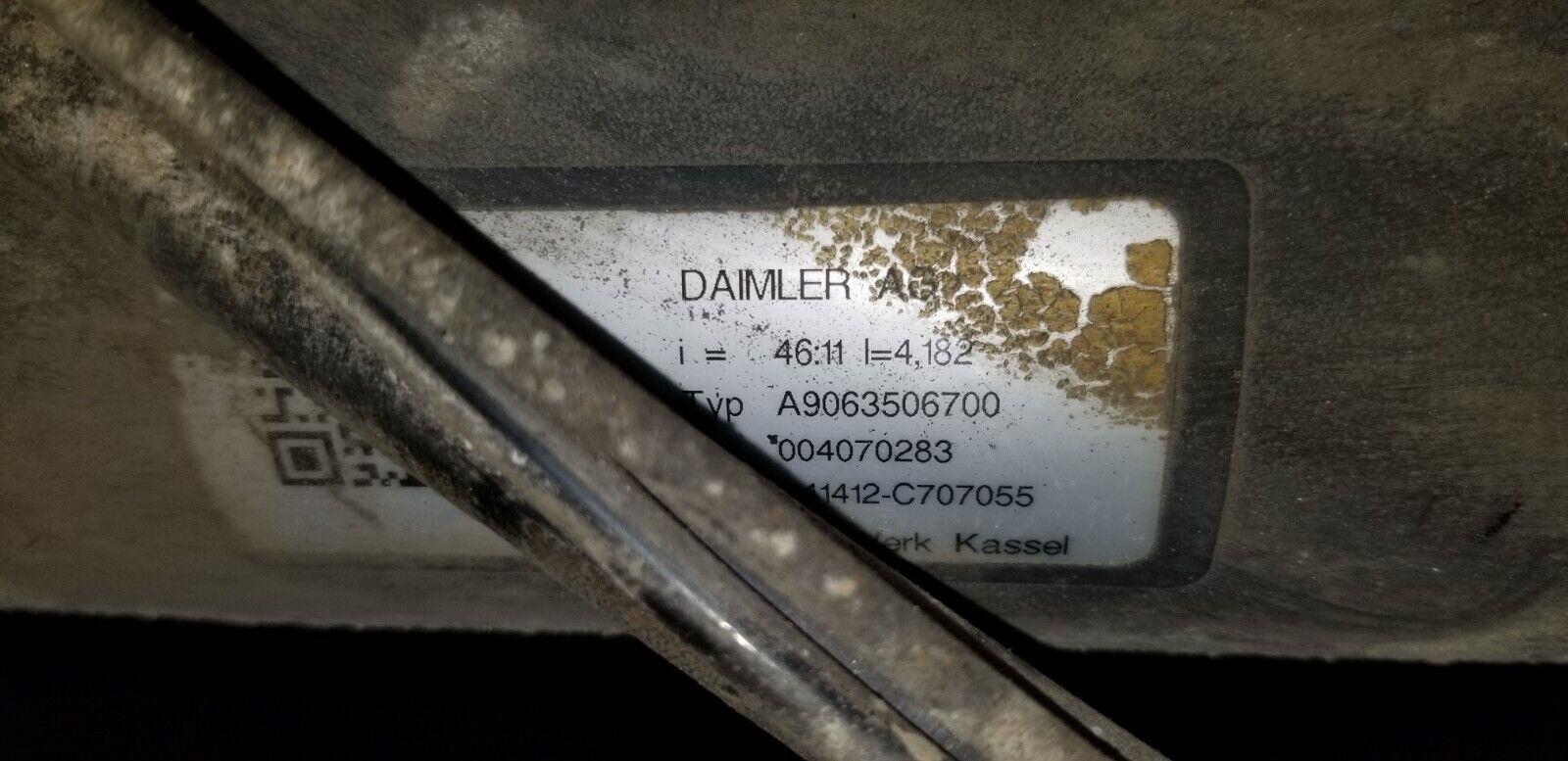 VW Crafter / Mercedes Benz Sprinter Single Wheel Rear Axle A9063506700 46:11 - Image 6