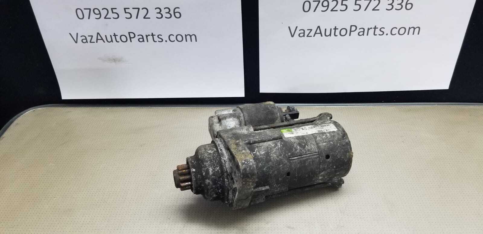 VW Passat B6 2.0 TDI starter motor 02M911023N front view