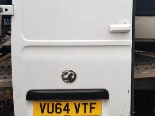 Vauxhall Movano Renault Master 2011-2018 Passenger side rear door WHITE