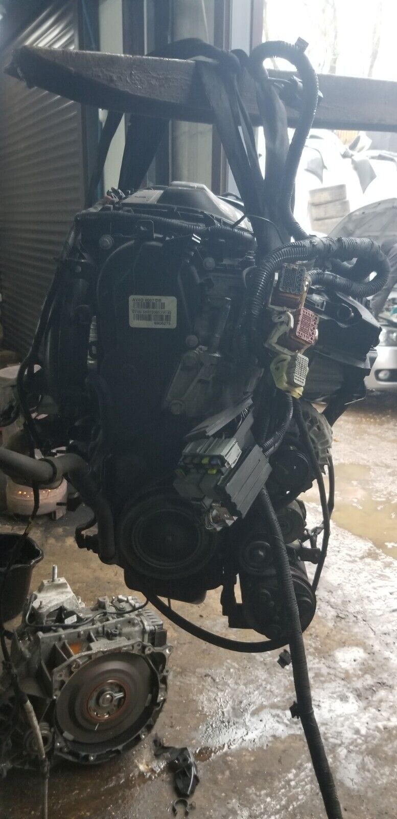Ford 2.0 TDCi AV4Q6007DB engine side profile