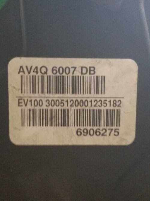 Ford 2.0 TDCi AV4Q6007DB engine label and serial number