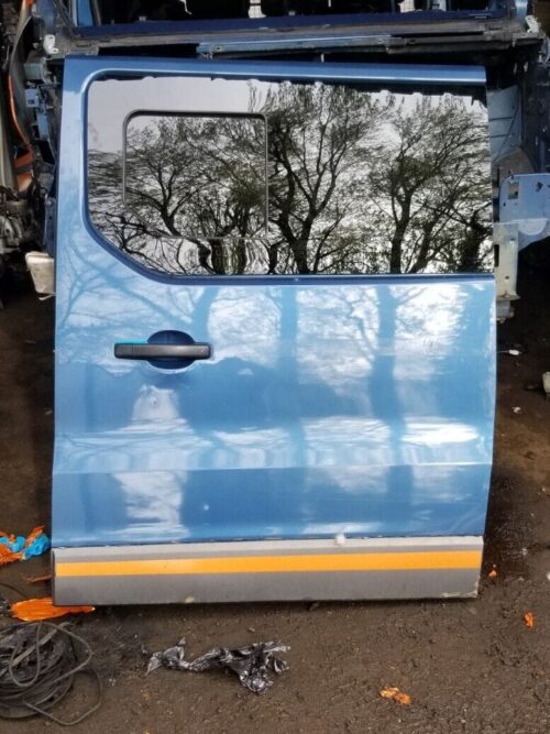 Vauxhall Vivaro Passenger Side Sliding Door With Glass-Blue | Genuine 2014-2019