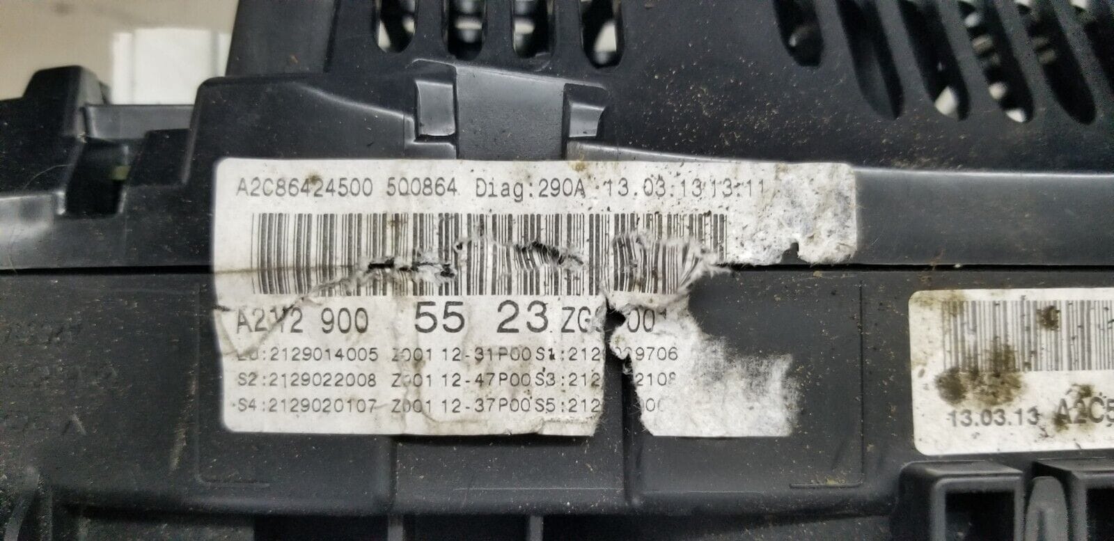 2015 Mercedes Benz E Class 2143cc Diesel Automatic Speedometer Speedo Clocks - Image 6