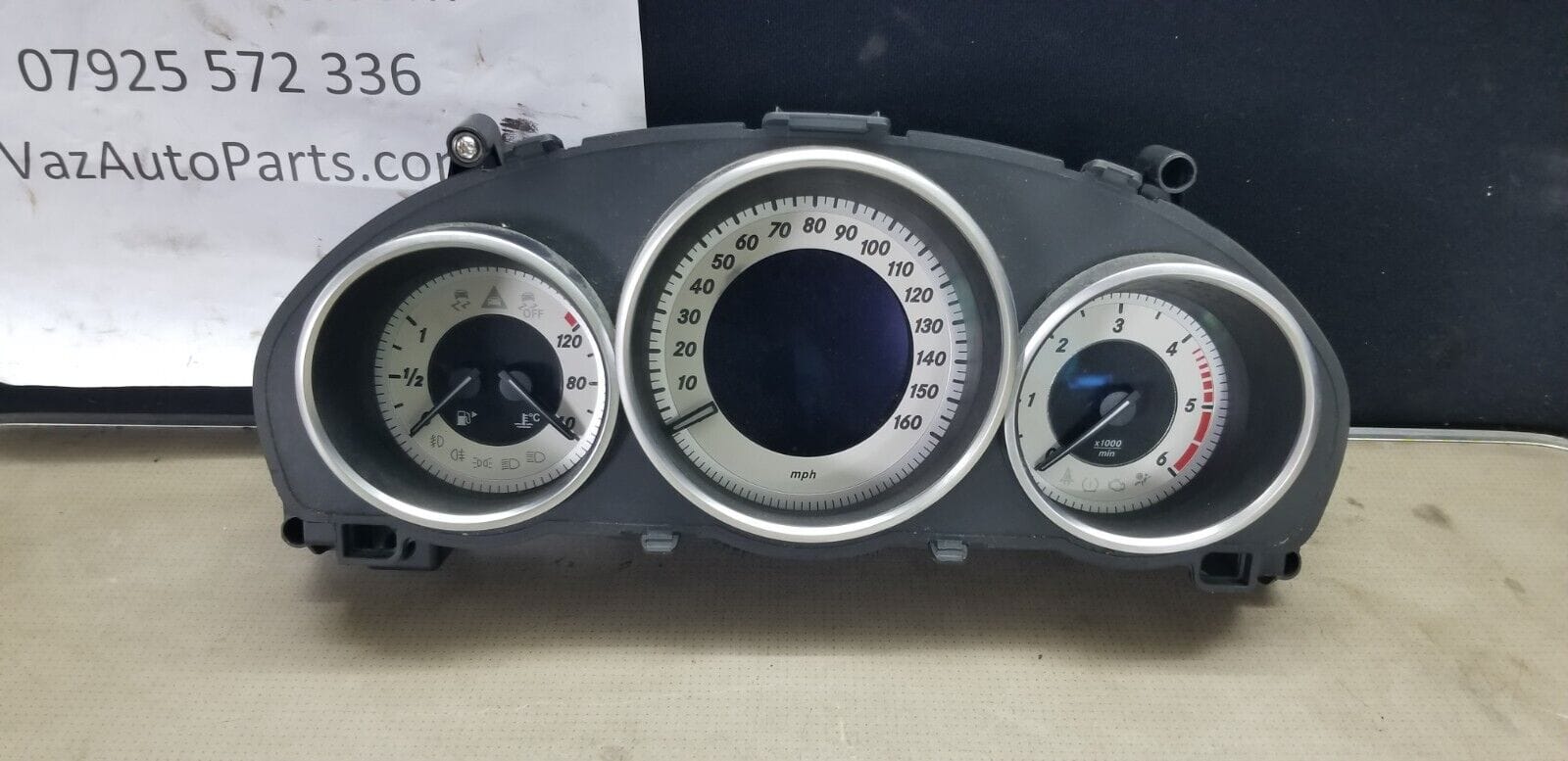 2015 Mercedes E-Class 2143cc diesel speedometer – OEM replacement