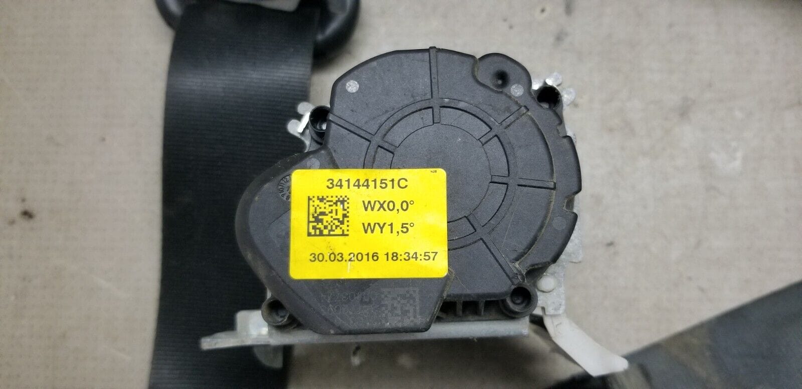 2016 Renault Trafic Passenger Front Left Side Seat Belt 868844873R |O - Image 4