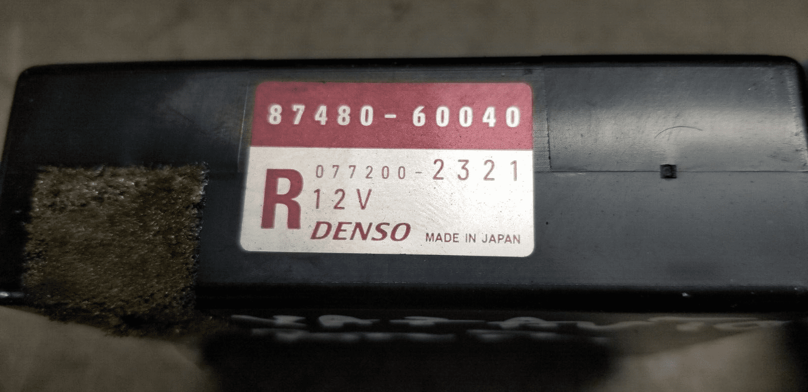 BFD046047 2004 TOYOTA LANDCRUISER 3.0 LC5 HEATER CONTROL MODULE 87480-60040 - Image 4