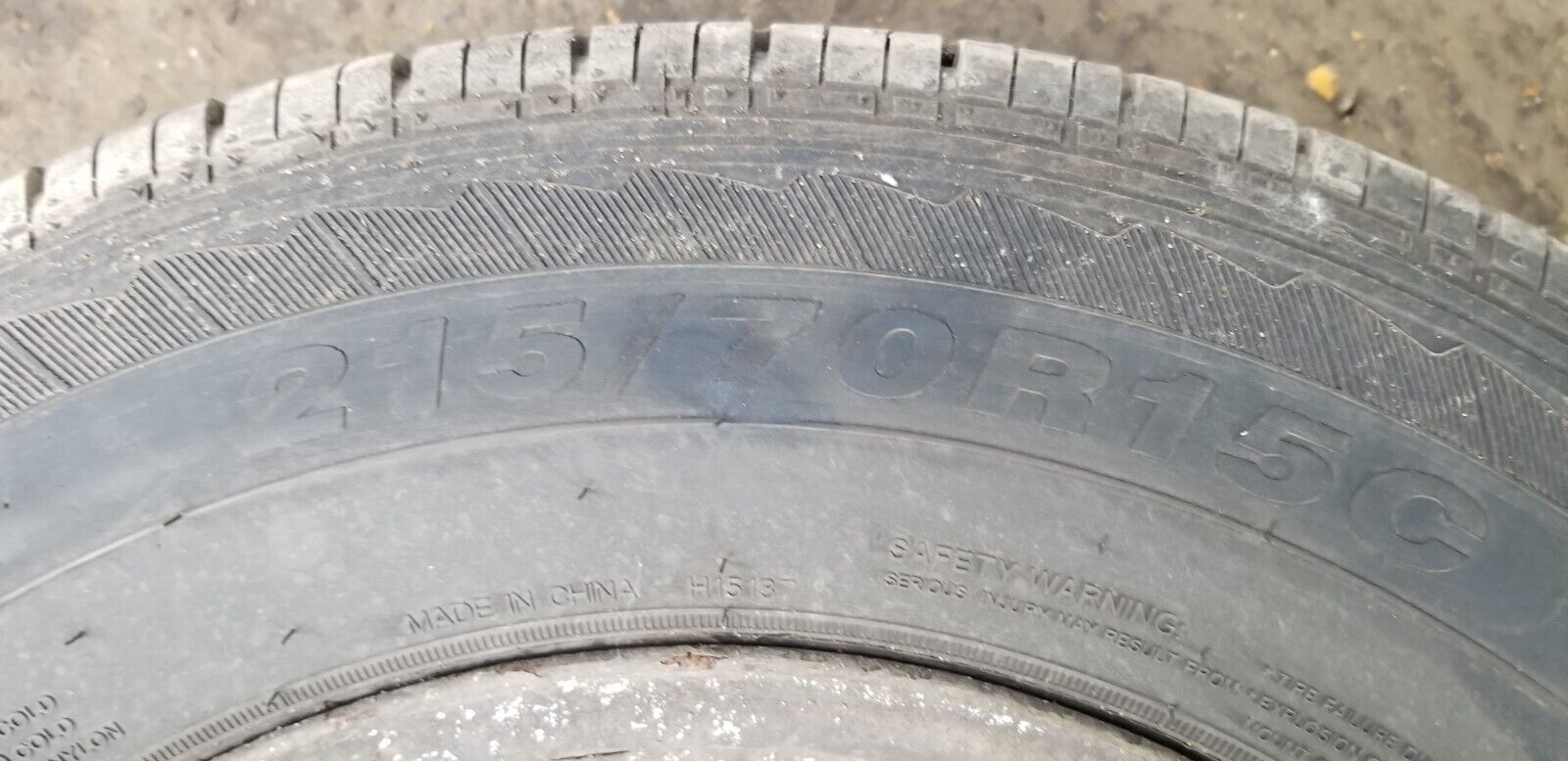 Citroen Relay Peugeot Boxer Wheel And Tyre 215/70R/15C 2017 - Image 3