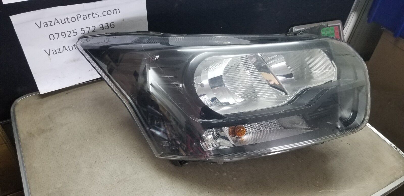 Ford Transit Mk4 Front Right Headlight RHD GK31-13W029-AA 2018 |O - Image 3