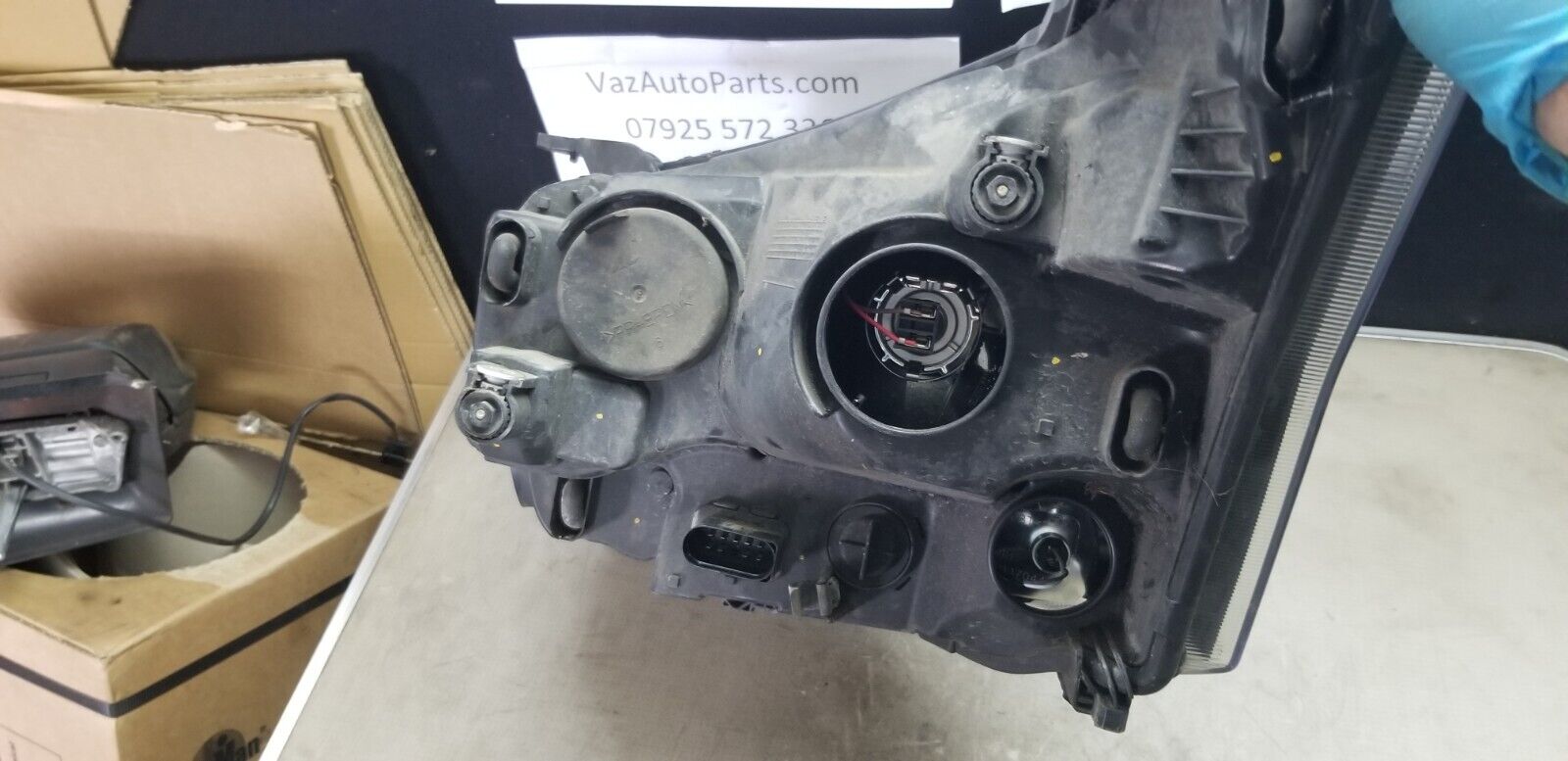 Ford Transit Mk4 Front Right Headlight RHD GK31-13W029-AA 2018 |O - Image 8