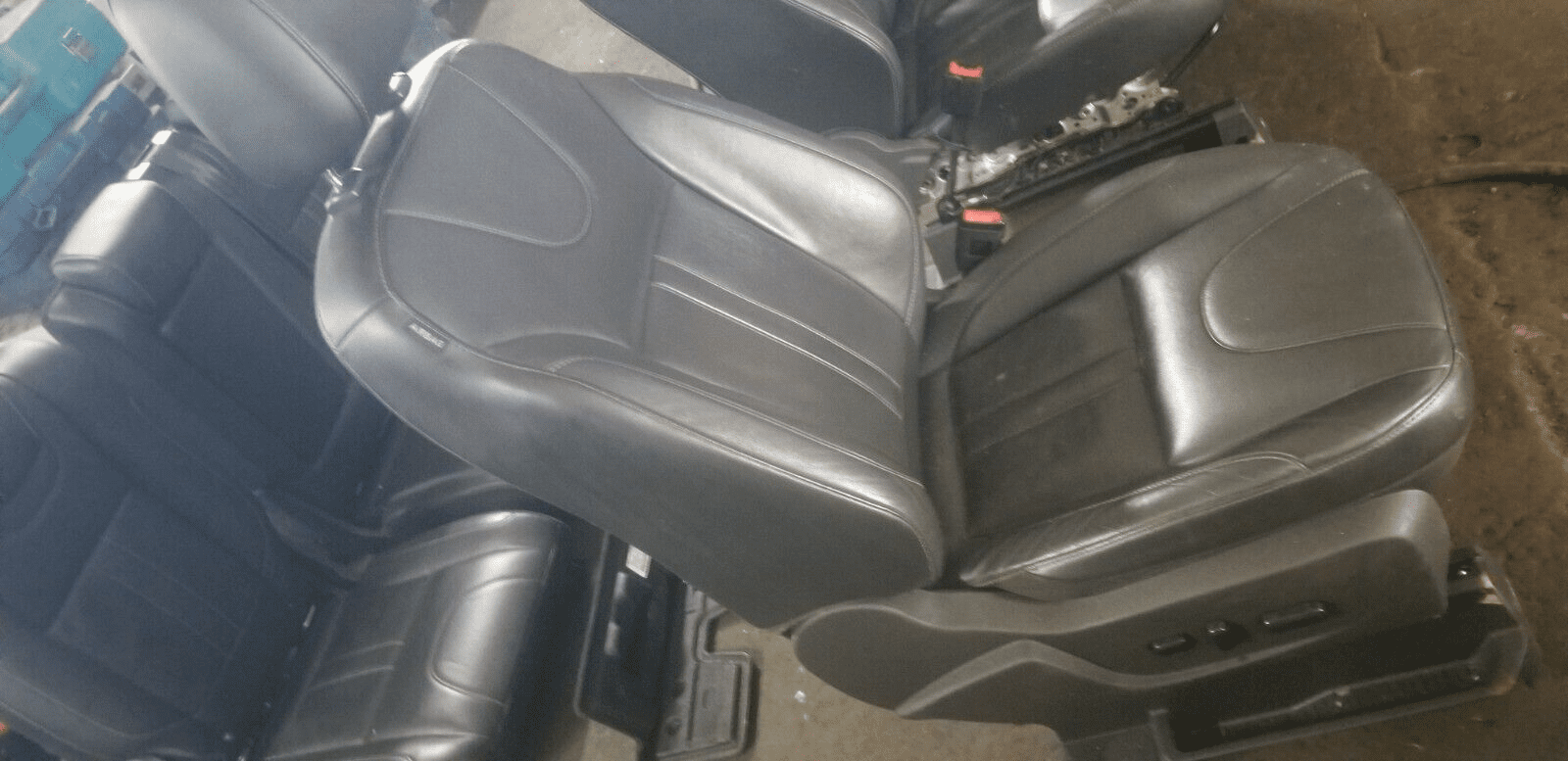 Genuine Ford Kuga 2016 MK2 Titanium Black Leather Interiors Seats - Image 10