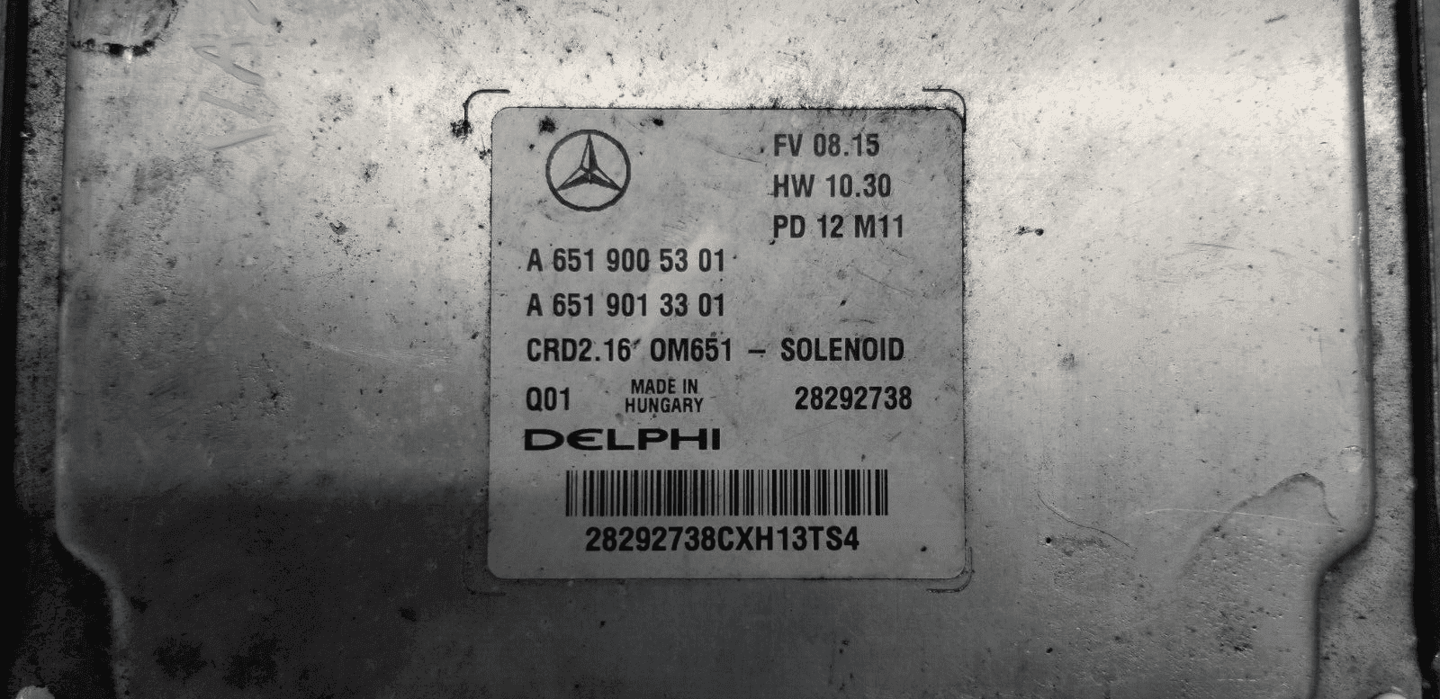 A6519005301 ECU replacement for Mercedes W207