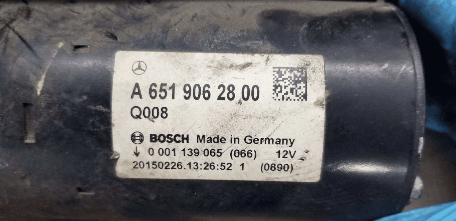 Mercedes Benz E Class Starter Motor 2.1 Diesel A6519062800 W212 2015 - Image 6