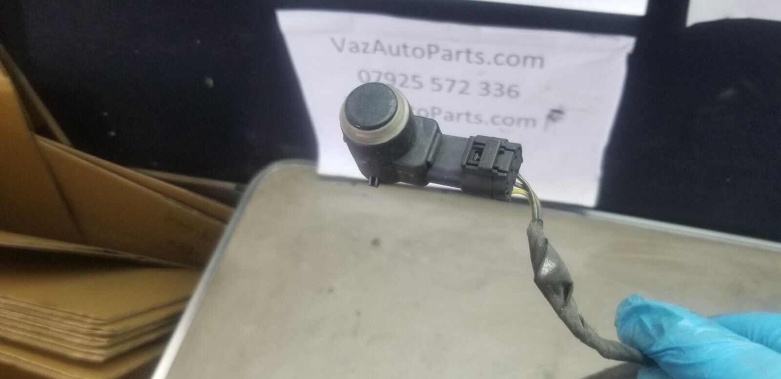 MERCEDES E220 2015 W212 FRONT BUMPER PARKING SENSORS & WIRING LOOM - Image 8