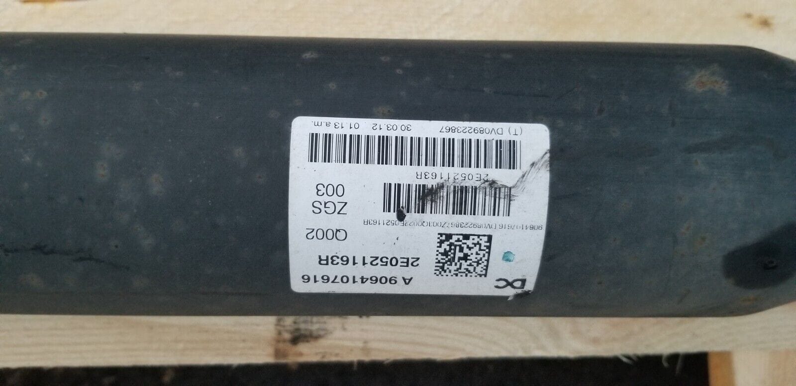 Mercedes Sprinter Propshaft Assembly 2016 2.1 Diesel Lwb A9064100800 - Image 4