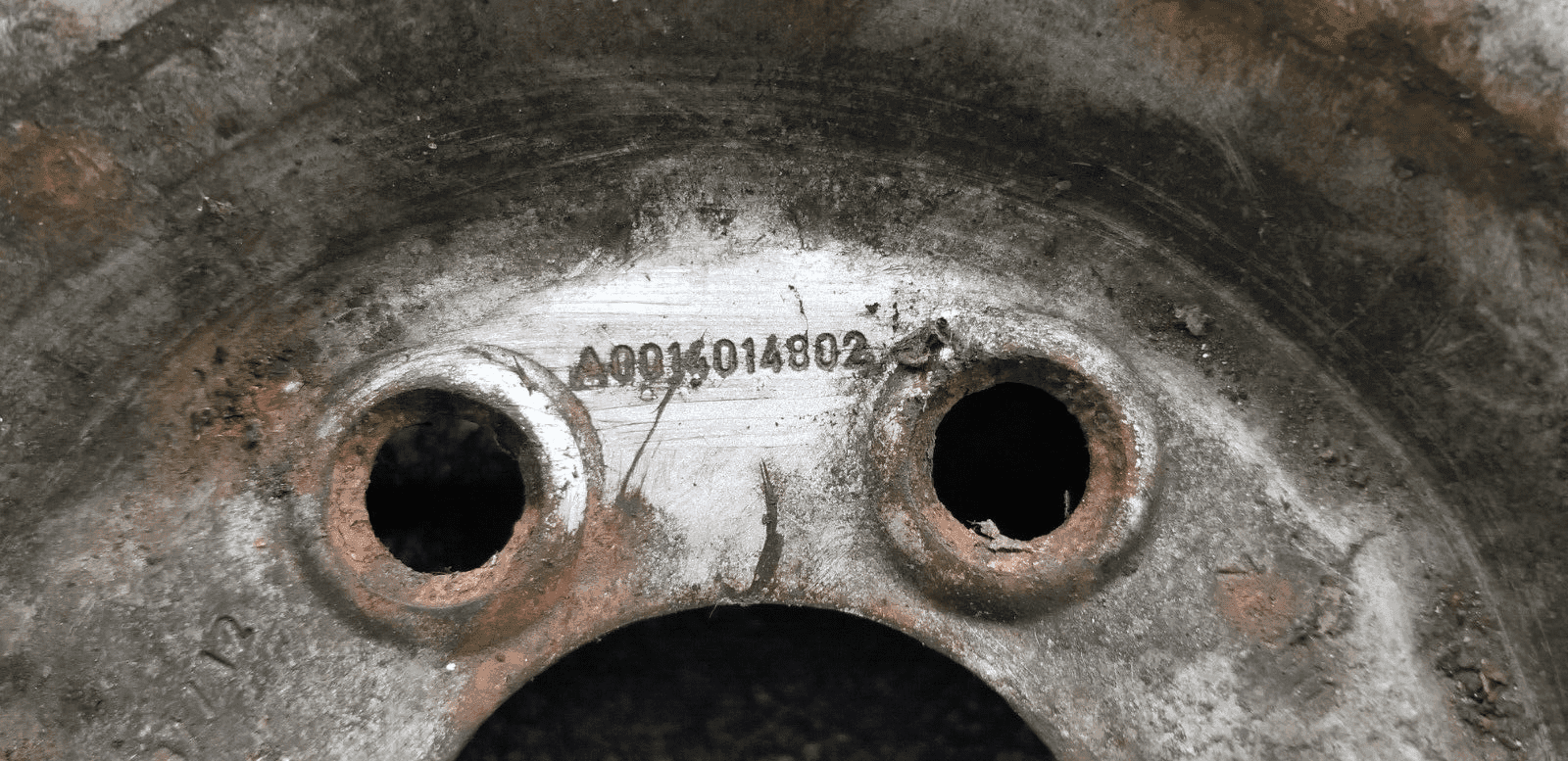 MERCEDES SPRINTER W906 16" STEEL WHEEL & TYRE 235/65/R16C A0014014802 - Image 3