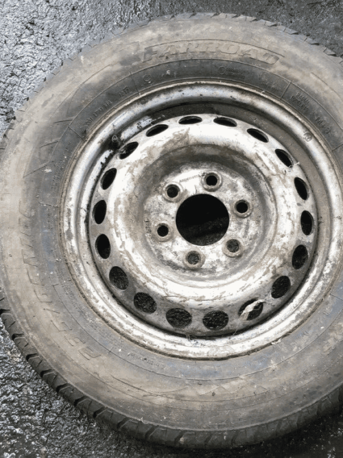 MERCEDES SPRINTER W906 16" STEEL WHEEL & TYRE 235/65/R16C A0014014802