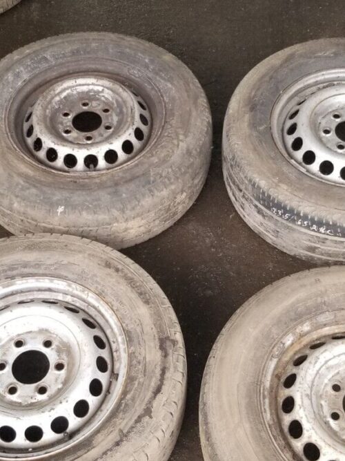 Volkswagen Crafter Set Of 4 Steel Wheel With Tyre 235/65R16C