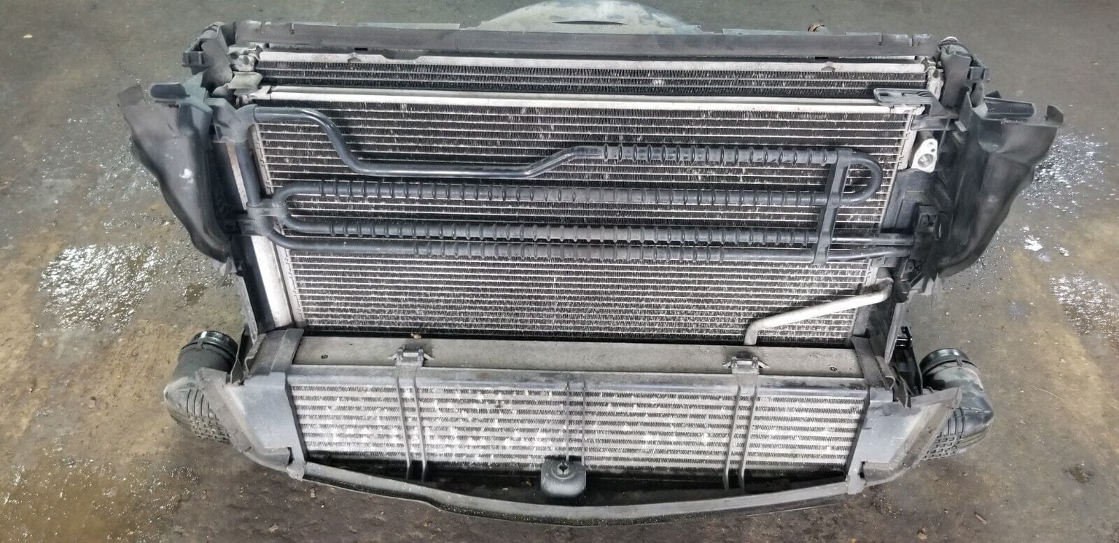 Mercedes-Benz W204 C Class 220 2011 Genuine Front Radiators Pack