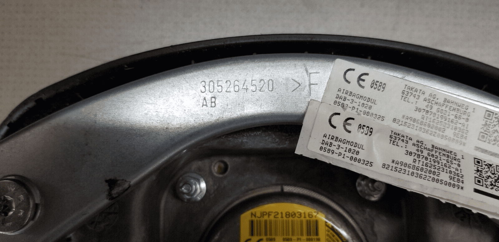 Mercedes Sprinter Multifunction Steering Wheel Air b ag 2014-2017 |O - Image 7