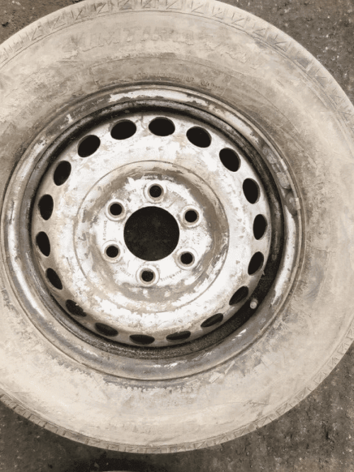 Mercedes Sprinter 16-inch steel wheel with 235/65R16C tyre