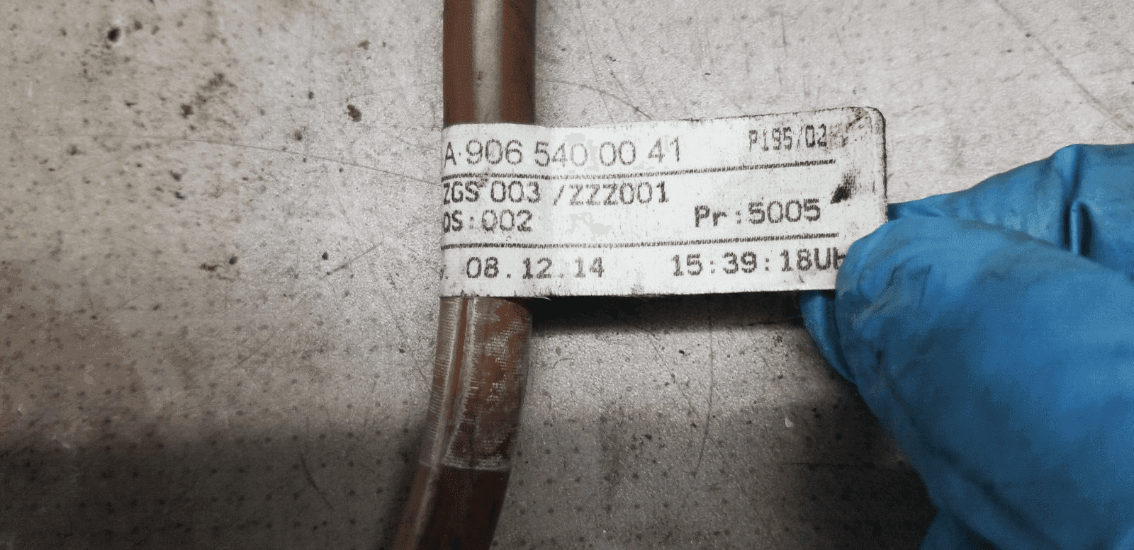 Mercedes Sprinter W906 Battery Cable Negative Lead Wiring Harness A9065400041 - Image 5