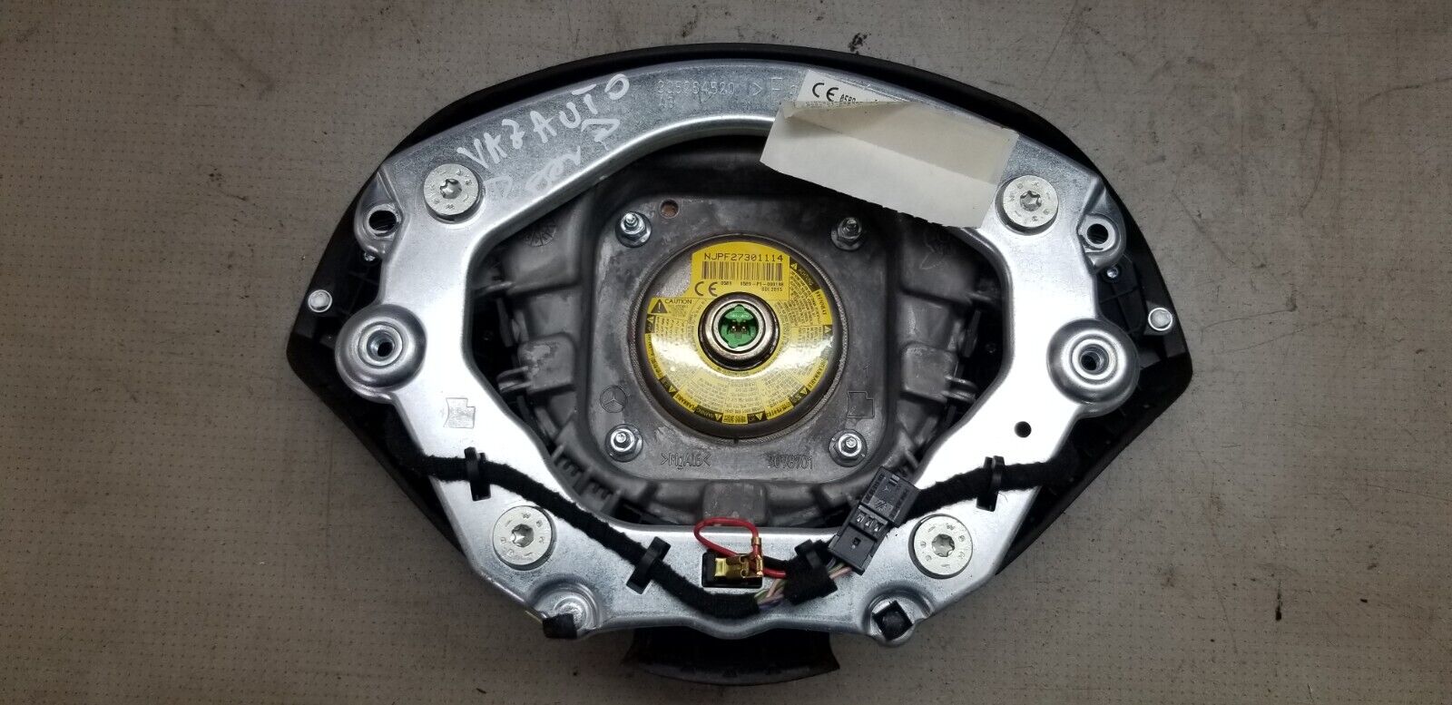 Mercedes Sprinter W906 Steering Wheel Air Module Black A9068602002 - Image 3