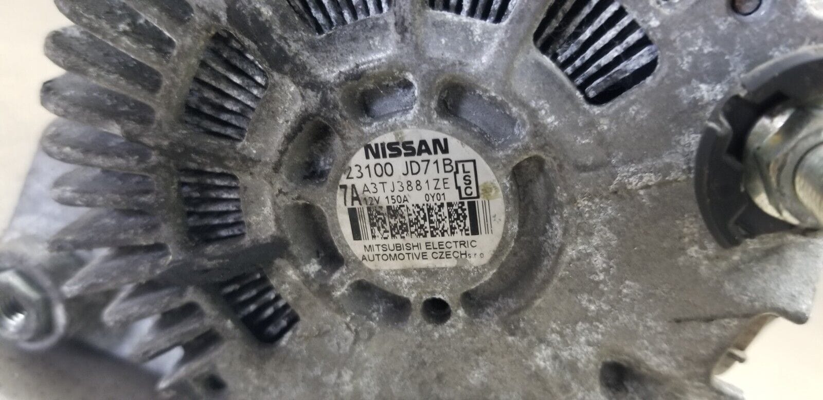 NISSAN QASHQAI 06-14 Year Mk1 1.5 Diesel M9R832 Alternator 23100JD71B - Image 6