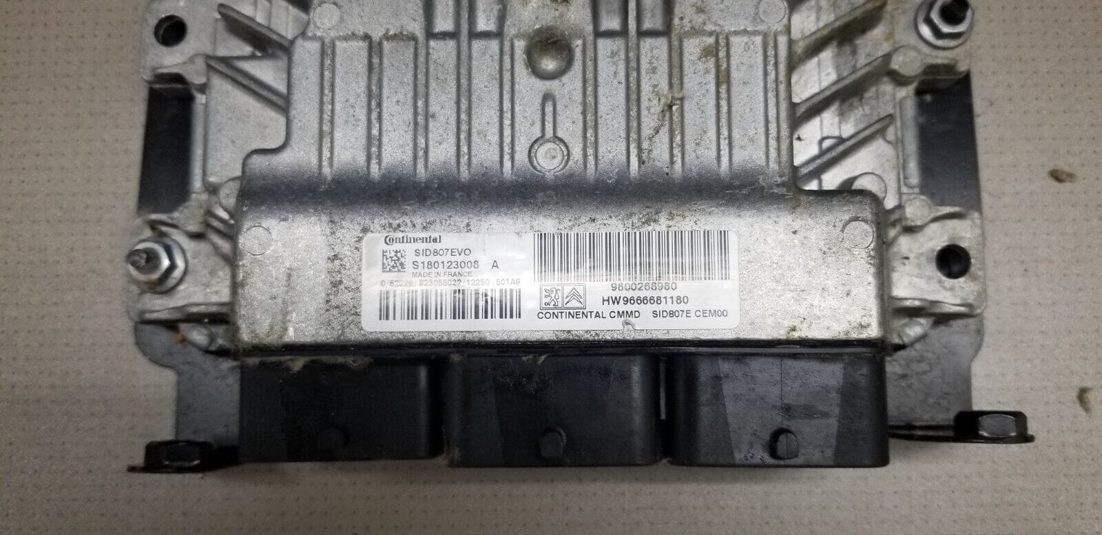 Peugeot 308 MK1 T7 1.6 HDI ECU KIT / 9800268980 / 9666681180/ 2011 2013 - Image 5