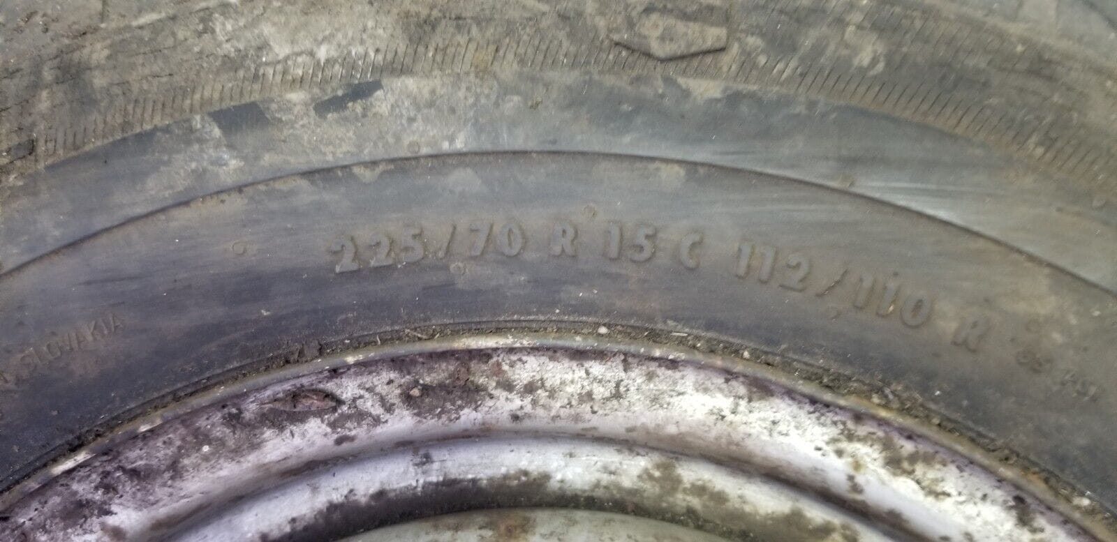 Peugeot Boxer Steel Wheel and Tyre 225 70 R15 - Image 4