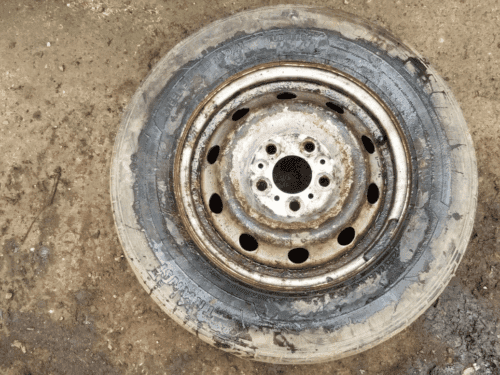 Peugeot Boxer 215/70R15 steel wheel and tyre set