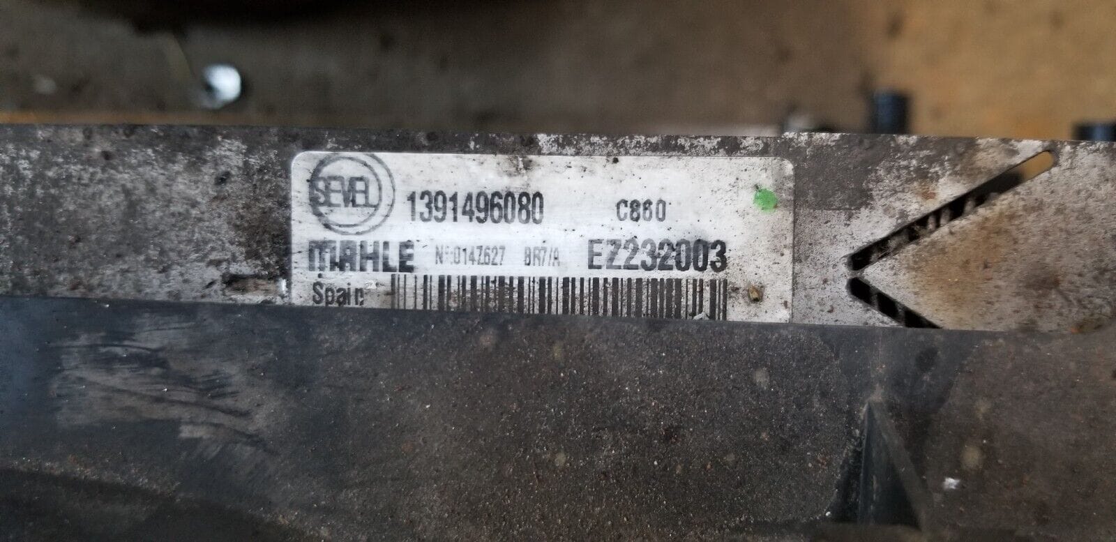 PEUGEOT BOXER MK3 2018 2.0 WATER RADIATOR SET 1391496080 - Image 9