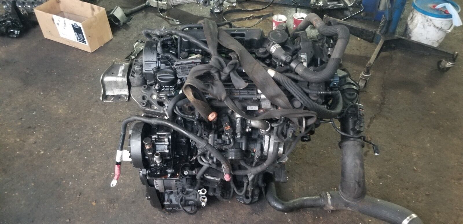 2018 Peugeot Boxer 2.0 DW10 Engine – Front View