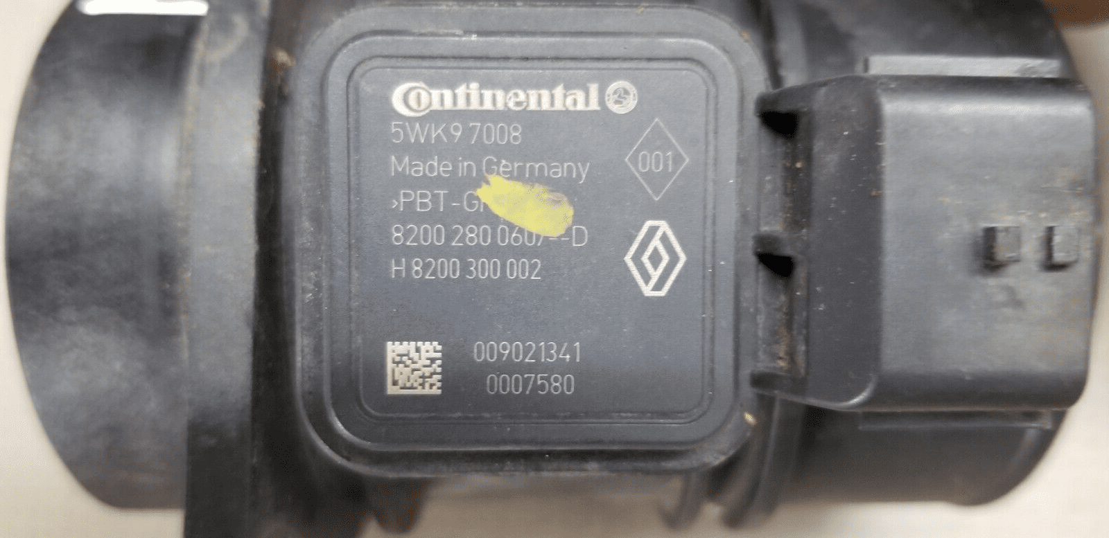 Renault Kangoo Mass Air Flow Meter 2011 1.5 Diesel 82002800607 |O - Image 4