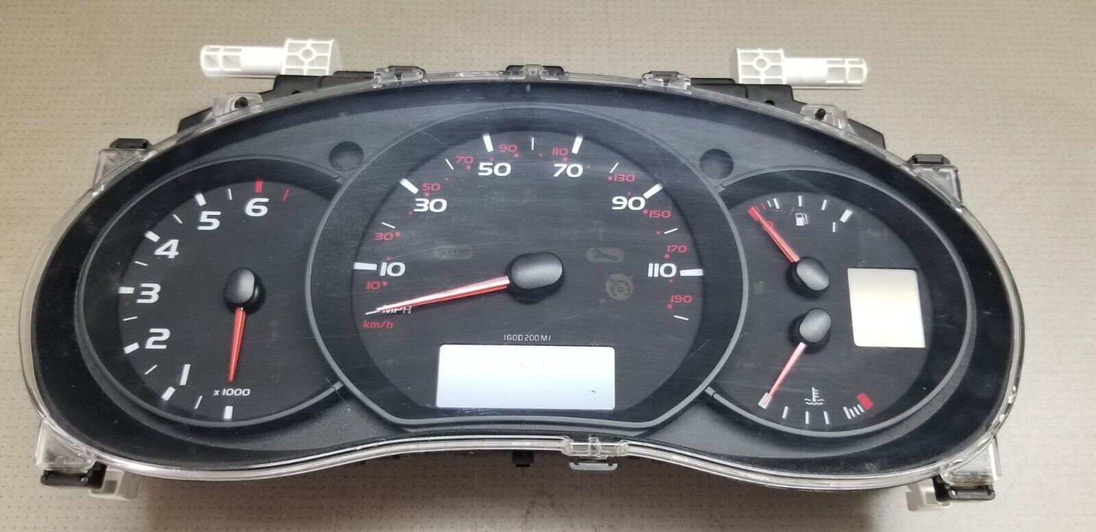 RENAULT MASTER LM35 BUSINESS DCI 2016 DASH CLOCKS P248107378R - Image 3