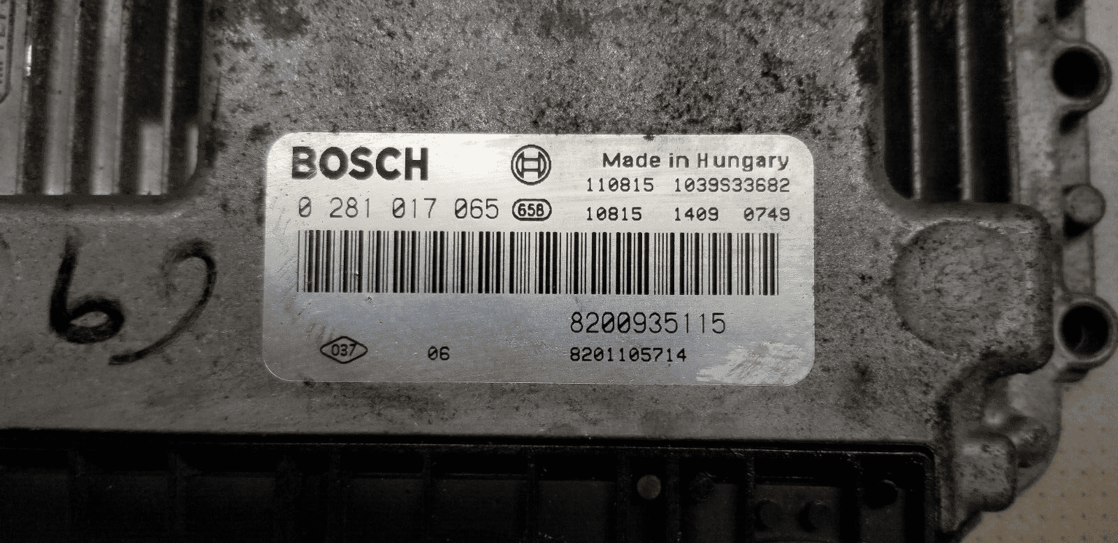 Renault Trafic 2007-2014 2.0 DTI M9R780 Manual ECU Kit Complete 8200935115 - Image 4