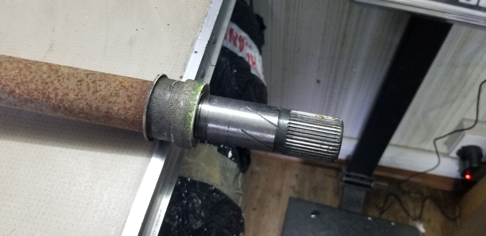 RENAULT TRAFIC MK3 X82 2015 1.6 DIESEL DRIVESHAFT O/S/F DRIVER SIDE RIGHT - Image 6