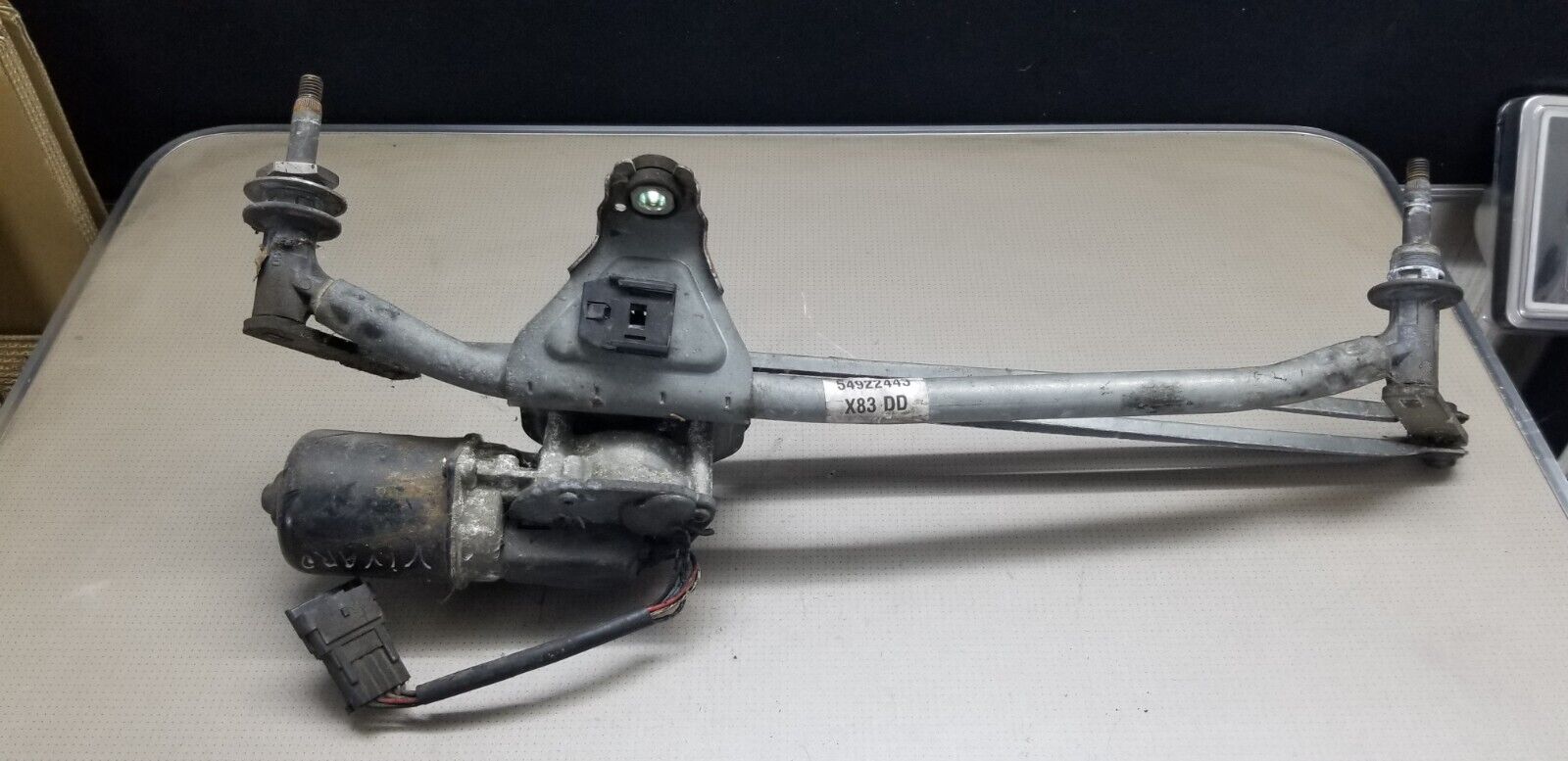 RENAULT TRAFIC VIVARO 2007-2014 FRONT WIPER MOTOR AND LINKAGE