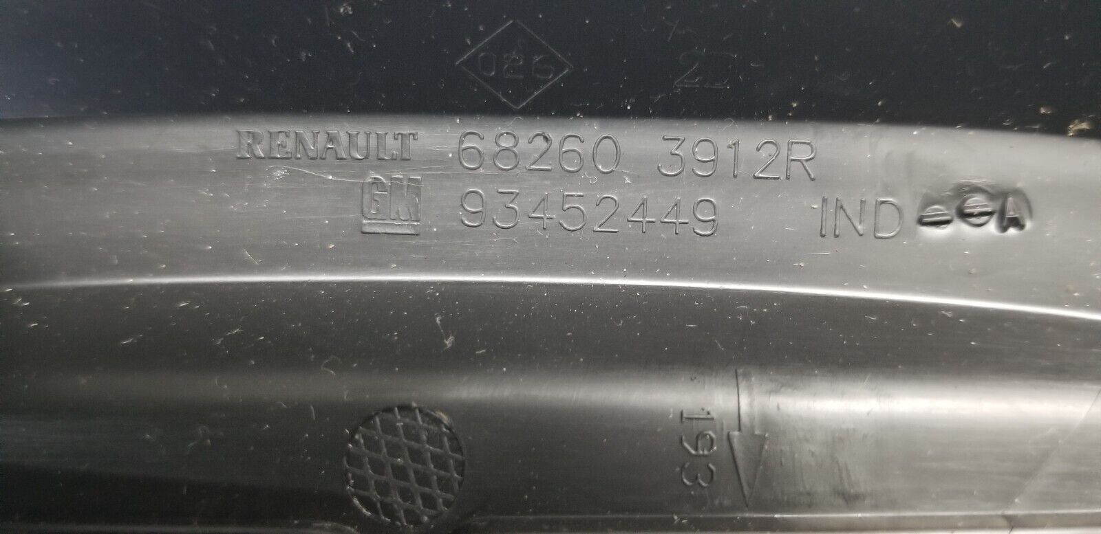 Renault Trafic MK3 2015-19 Vivaro B Dash Board Stereo Surround Trim 682603912R - Image 5