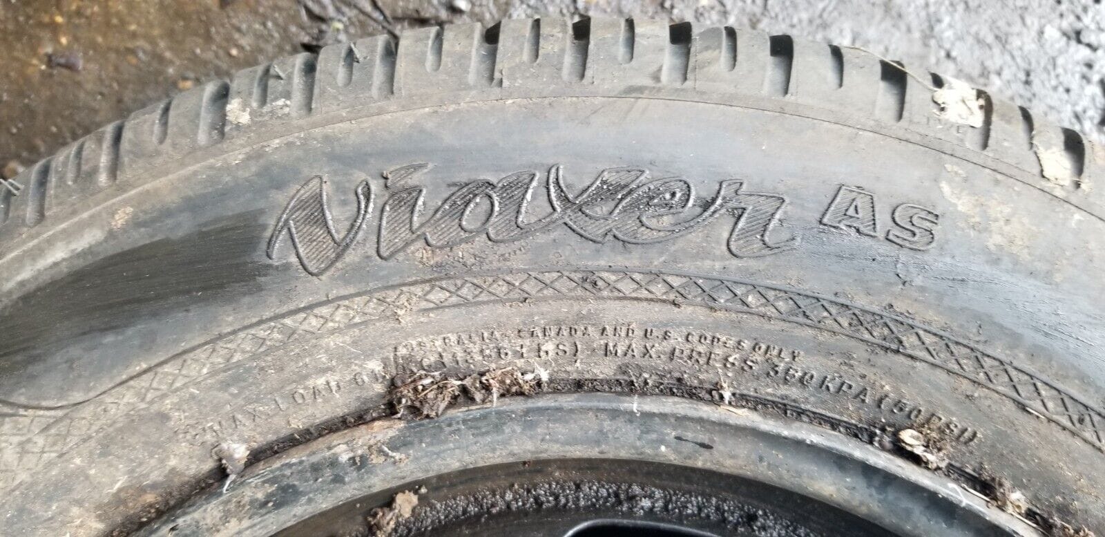 STEEL WHEEL AND TYRE 195/65R15 4 STUD - Image 4