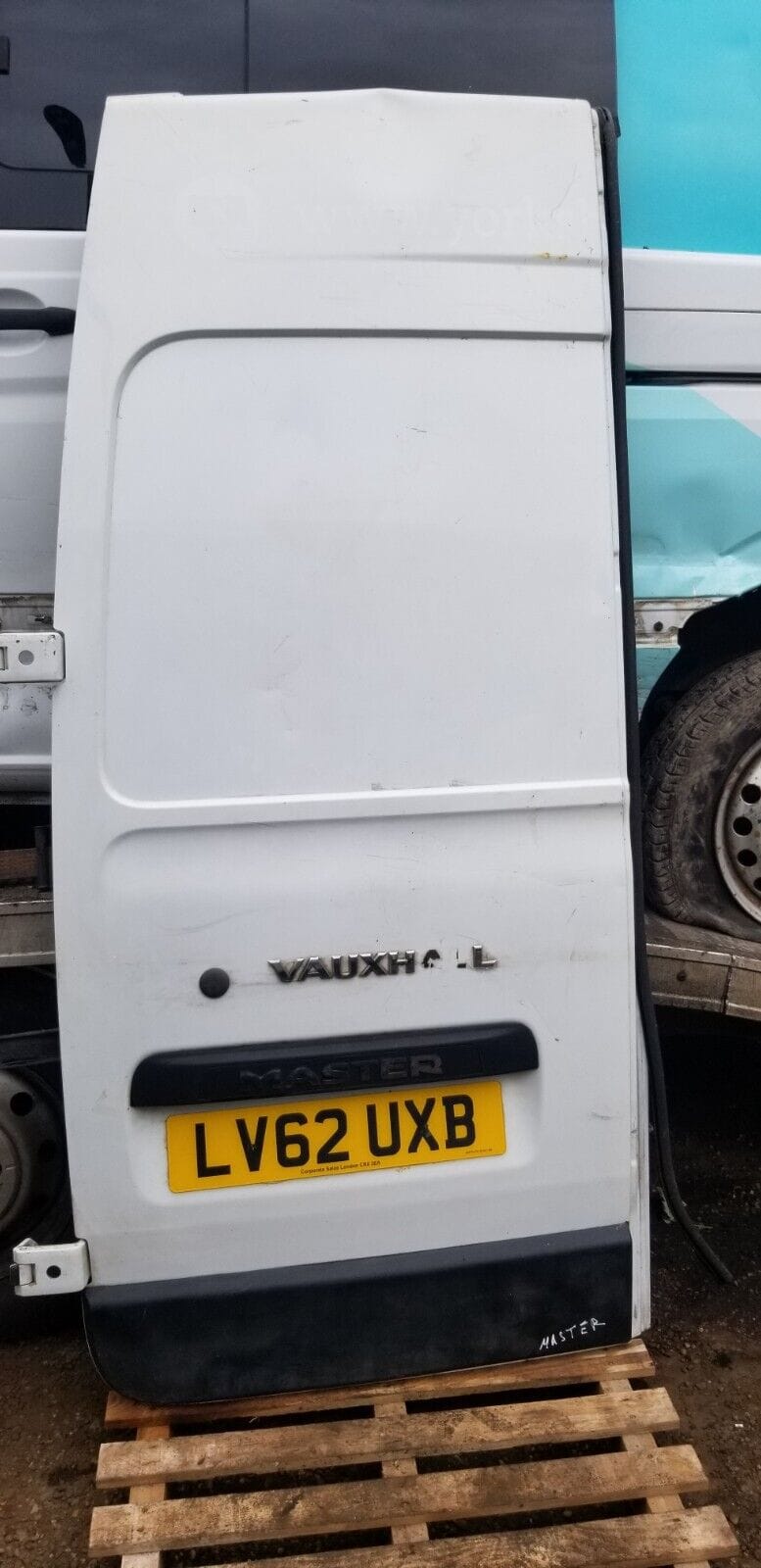 VAUXHALL MOVANO LEFT REAR DOOR 2012