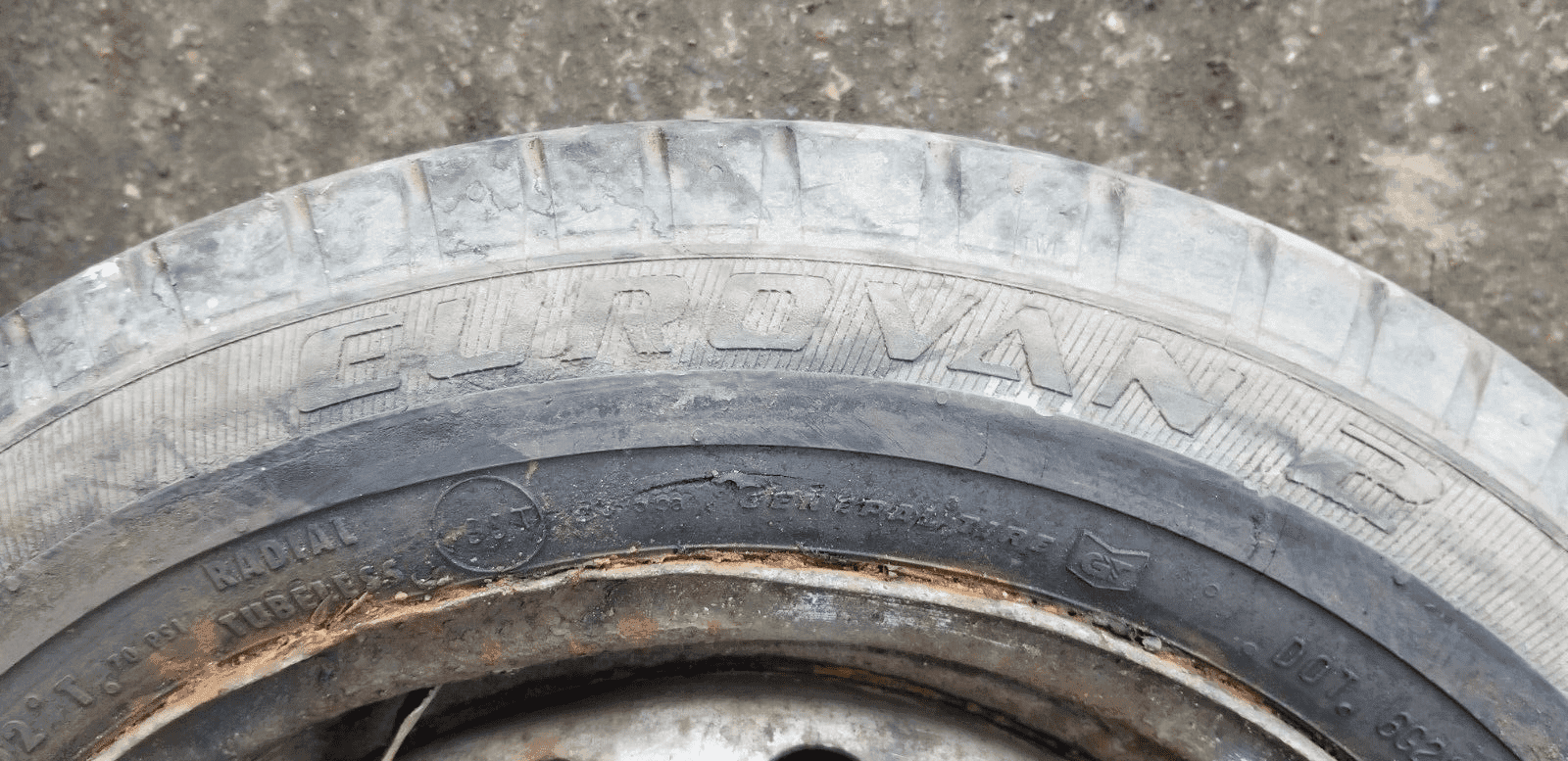 Vauxhall Vivaro 2012 16 Inch Steel Wheel With Tyre 195/65/R16C |O - Image 6